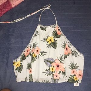 Floral Halter top